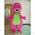New Arrival Barney Dinosaur Mascot Costumes Halloween or Christmas Supply Cartoon Character Adult Size